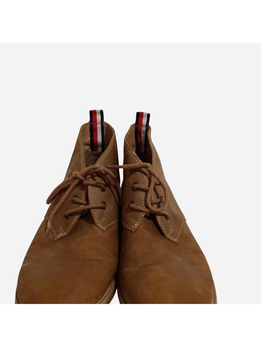 Preppy Tan Chukka Desert Boots | Tommy Hilfiger 8M - Picture 3 of 6